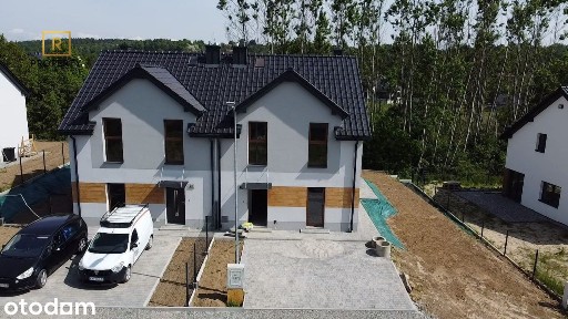 Bliźniak otoczony zielenią| Olszowice |102,22m2|