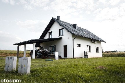 Kęty | Nowy dom wolnostojący 146 m² | Pompa ciepła + Fotowoltaika