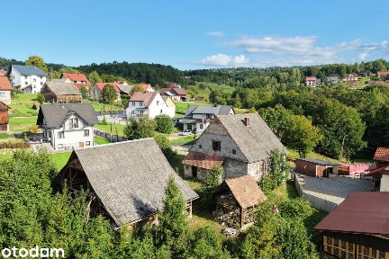 DOM Z GOSPODARSTWEM ROLNYM powierzchnia 5 ha- ZACHEŁMNA, GMINA BUDZÓW