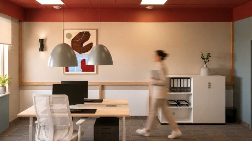 Nowoczesne biuro 407 m² na piętrze (Wizualizacje!) - Chwaszczyno