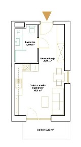 NOWE mieszkanie 27 m² z balkonem | Gliniki | Nowy Targ