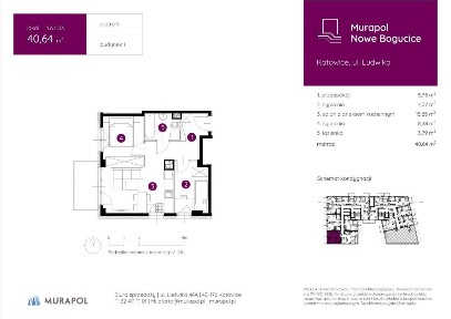 3-pokojowe mieszkanie 40m2 Bez Pośredników