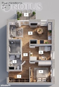 3 pokoje|Balkon|Gotowe od zaraz|