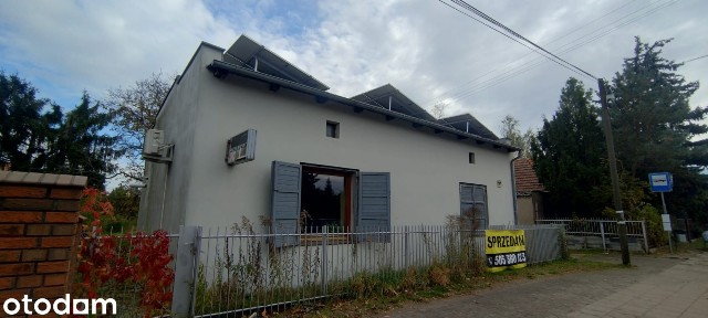 Działka 1254m2 + Lokal użytkowy/mieszkalny 72 m2