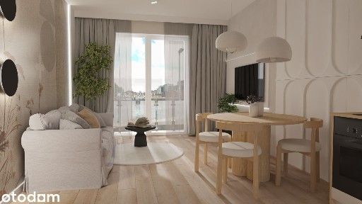 Nowoczesne mieszkanie 2 pokojowe Nad Odrą, 44m2, wysoki standard.