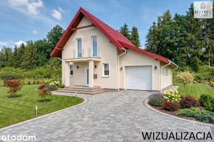 Nowoczesny dom w trakcie budowy - do stanu dewelop