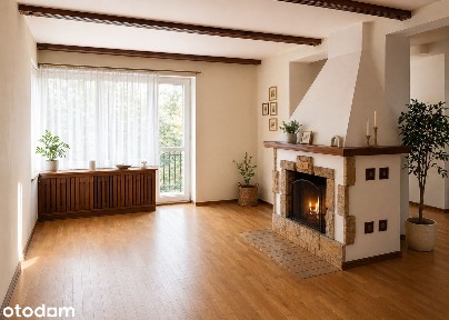 Duży dom - bliźniak z garażem i piwnicą. 219 m² przy parku, 4 poziomy.