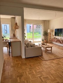 Apartament z ogródkoem i dwoma miejscami parkingowymi