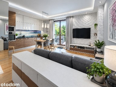 Wilanów | 66 m² | 3 pokoje | prywatny ogród 100 m² | taras | garaż