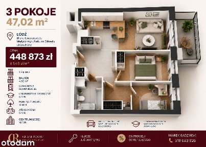 ul. Zielona, Stare Polesie, Polesie, Łódź, łódzkie