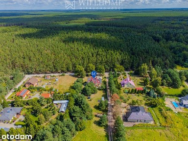 Piękny dom w sąsiedztwie lasu