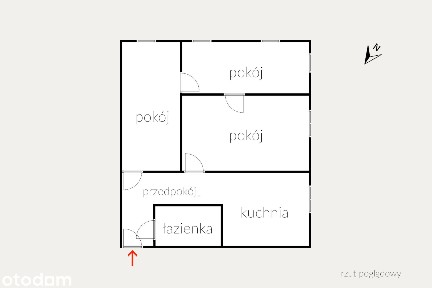 Mieszkanie 3 pokojowe - Koszalin, ul. Piłsudskiego