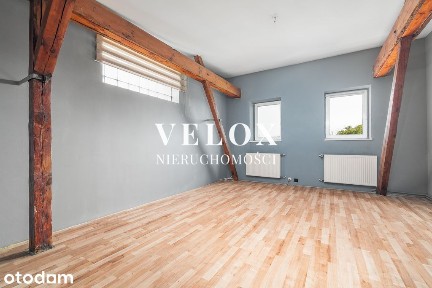Przestronne poddasze 79m² (56m² w KW) ul.Sławomira