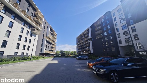 Dwa pokoje przy Bonarce/ Stan deweloperski/ Dwa balkony/ Parking