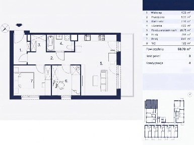 3 pokoje|56,7 m²| Podgórze Duchackie |Garaż Gratis