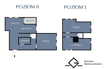 Fikakowo | 3 pok. | Dwupoziomowe | Blisko lasu
