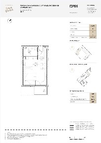 1-pokojowe mieszkanie 37m2 + balkon