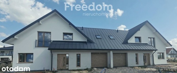 Dom bliźniak 261 m², garaż, ogród, gm.Raszyn