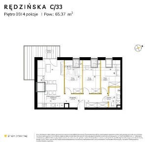 Funkcjonalne czteropokojowe mieszkanie|Duży balkon