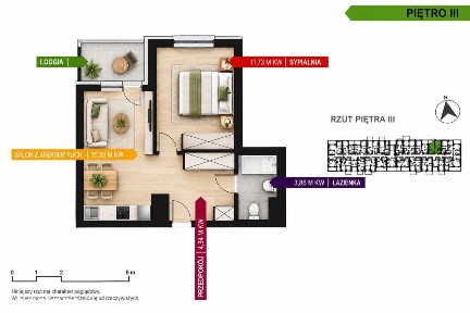2 pok | loggia | klima | Buforowa | Krzyki
