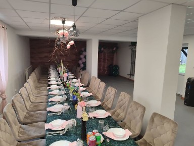 Do wynajęcia przestronna sala na uroczystości i spotkania! Oferuję wy