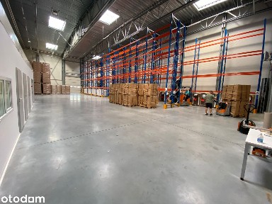 Hala magazynowo-produkcyjna ok. 800 m² | 850 miejsc paletowych | dok |