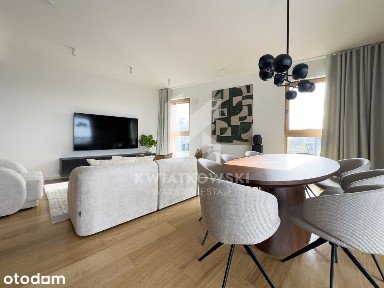 Nowoczesny apartament 3 sypialnie, 77 m², Wola