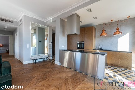 Piękny apartament z tarasem, 90 m2, Powiśle, 3 pok