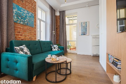 Wyjątkowa kawalerka -kamienica, antresola i duży balkon, M. Wileńska