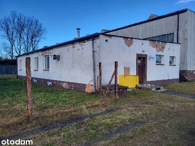 Hala produkcyjna 1.100m2 + biura 200m2