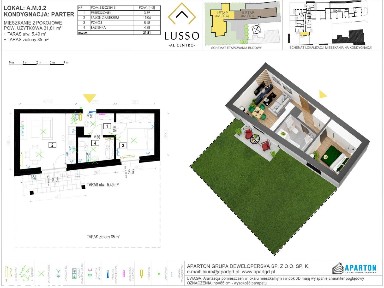 2pokojowe z ogródkiem! Lusso Al Centro! M.A.0.2