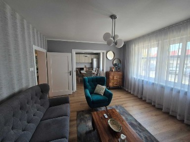 Mieszkanie połowa domu Dąbrowskiego 3 /1 + GARAŻ