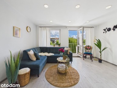 3 pokoje | 61,5 m² | duży balkon | os. Przyjaźń