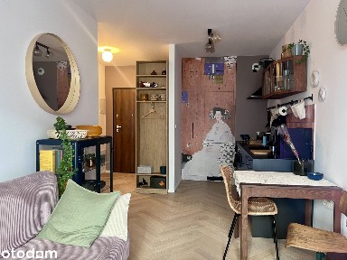Przytulne 2-pokojowe mieszkanie z balkonem na Saskiej Kępie