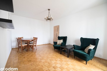 Słoneczne 3 pok|58,5 m²|300m do Metra Wilanowska| Parking|Widok z 7 p.