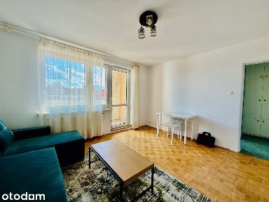 5 min do PKP, 43 m2, 2 jasne pokoje, balkon