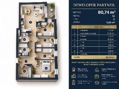 Nowoczesne mieszkanie w nowym centrum Łodzi | Fabryczna | Piotrkowska
