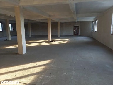 Do wynajęcia hala na pierwszym piętrze z możliwośc