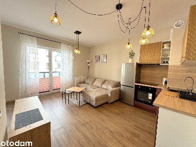 NOWE,W PEŁNI URZĄDZONE MIESZKANIE 26 m²- DUŻY BALKON,WINDA, NOWY BLOK!