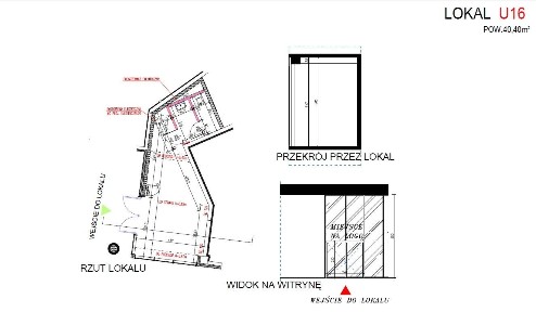 Lokal w parterze, Alvarium, duuuża witryna