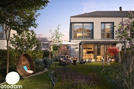 Nowoczesny dom 135 m² z ogromnym ogrodem 414 m² | Spokojny Wilanów