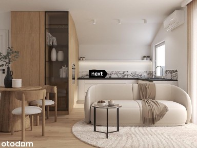 2 pokoje | 47,52 m² | Nowe wykończenie | Parking |