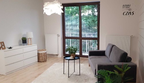 2 pokoje z balkonem w centrum -bez pośrednika