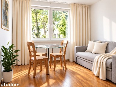 WARSZAWA POWIŚLE | 39 m2 | 2 POKOJE | MIEJSCE POSTOJOWE | PIWNICA |