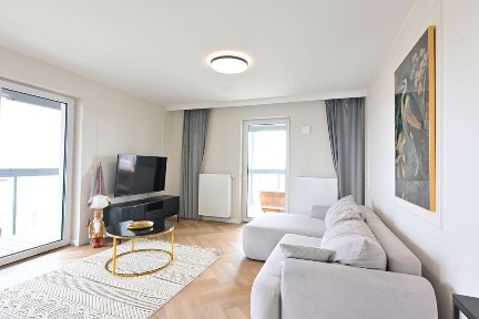 Mieszkanie apartament wynajem z widokiem na rzekę i miasto Browary Od 1 listopada