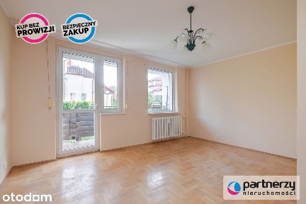 3 pokoje 54 m² | Ogródek + Balkon | Pkm | Las