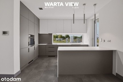Nowoczesny segment 136 m² z ogrodem i tarasem