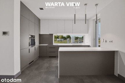 Nowoczesny segment 136 m² z ogrodem i tarasem