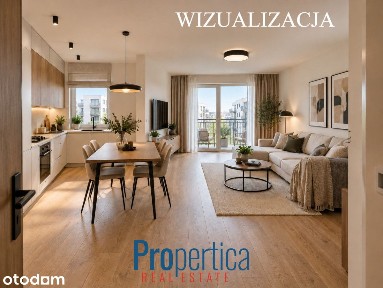 Bliska Wola 2-pokojowe mieszkanie z balkonem