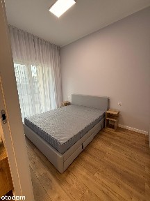 Nowe 2 pokojowe mieszkanie na wynajem, b. wysoki st, rolety, 3.14m wys